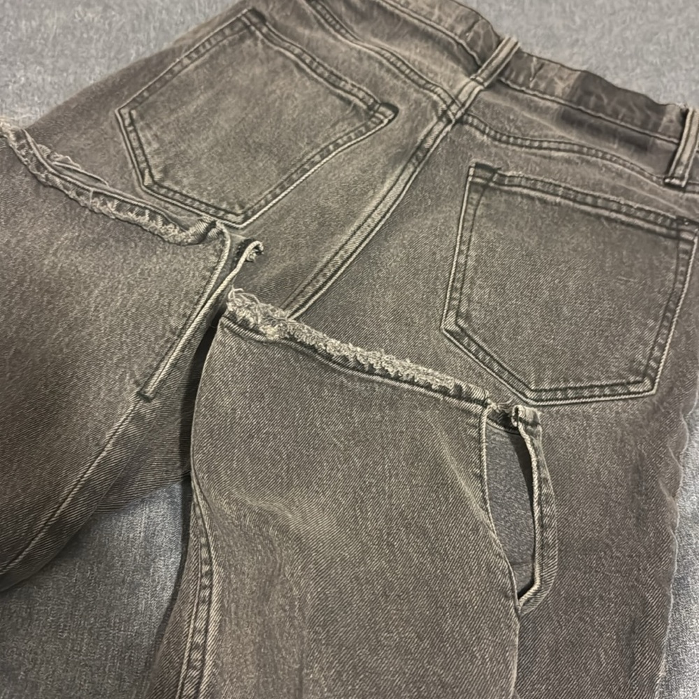Abercrombie & Fitch Gray Women Jeans - Picture 5 of 5